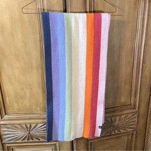 Gap Rainbow Striped Scarf